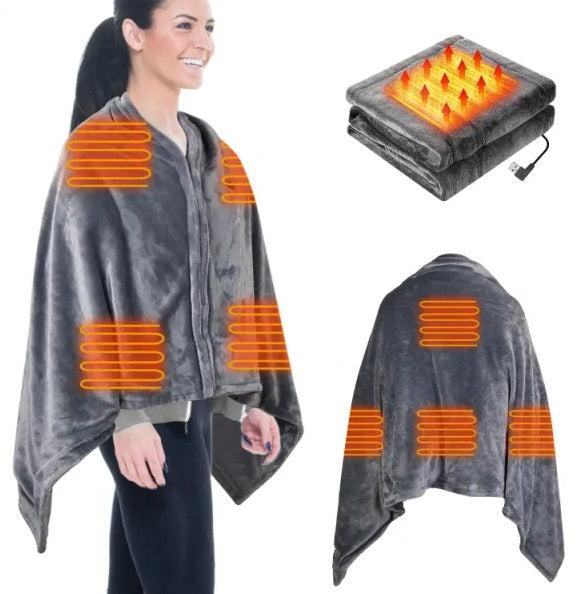 WarmWrap Pro — Heated Wearable Blanket